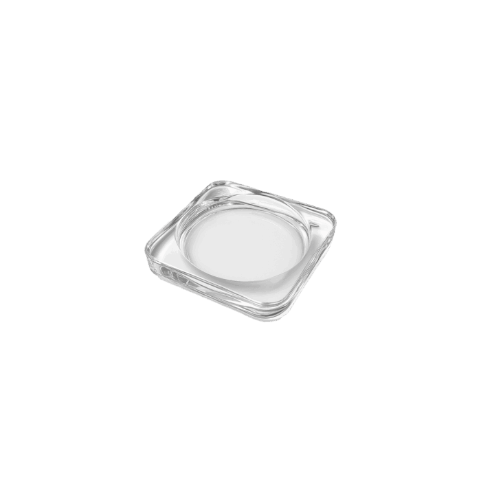 Coupelle bougie en verre